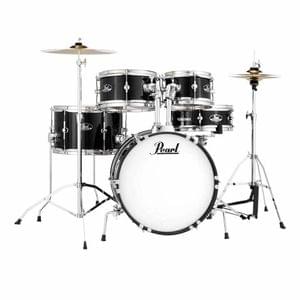 1563793989962-Pearl, Drum Set, 5 Pcs, Roadshow, Junior, With Hardware & Cymbals -Jet Black RSJ465CC.jpg